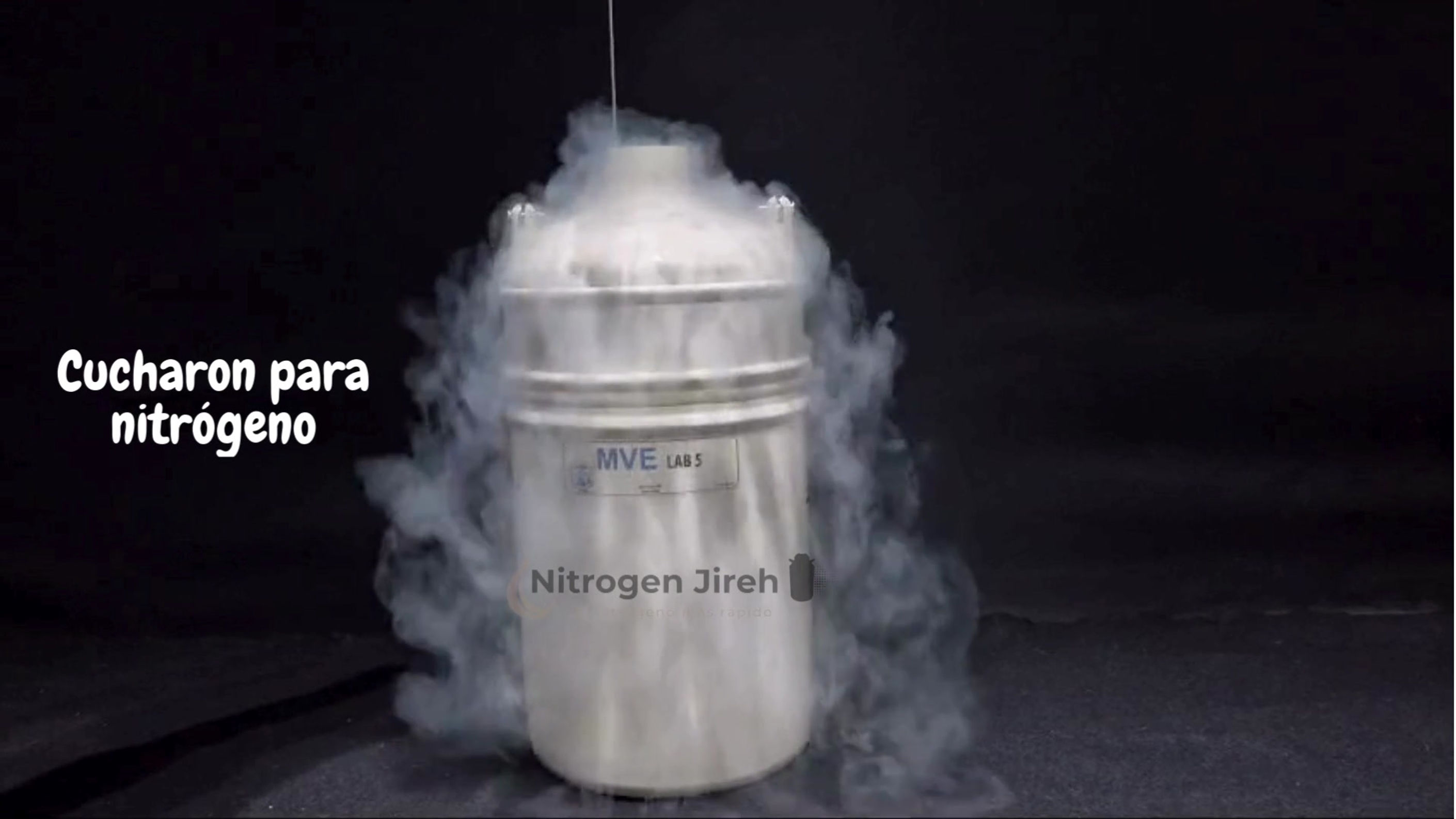 Cucharon para nitrógeno